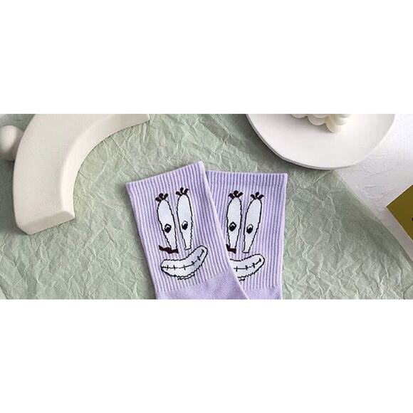 SpongeBob SquarePants Character Socks 5 Set - One Size - Vibrant Colors - Picture 5 of 10